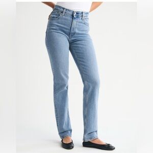 Abercrombie & Fitch 90s ultra high rise  Straight Leg Jeans